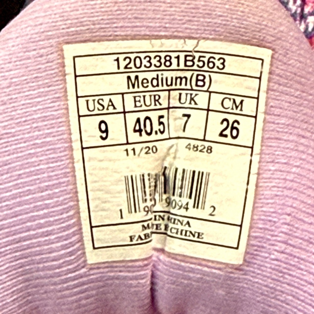 Brooks Ghost 13 Unity Together Purple Pink Running Shoes 1203381B563 Womens 9 - Picture 16 of 16